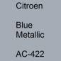 Preview: Citroen, Blue Metallic, AC-422.